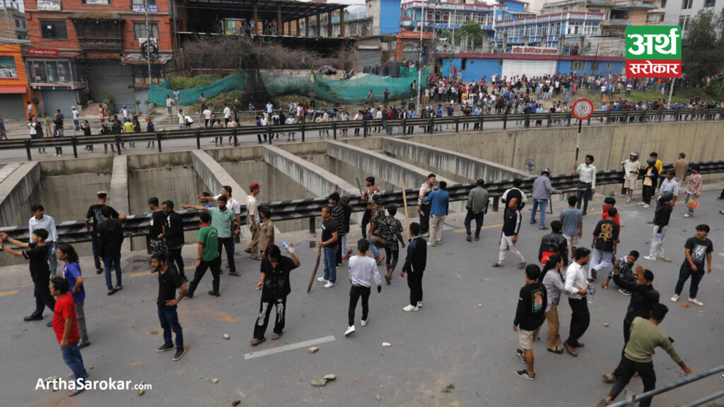 Tension Rises in Kalanki: Protests Disrupt the Area