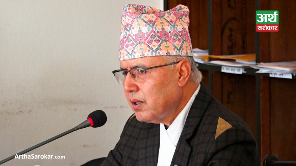 ‘निजी क्षेत्रको पुनर्निर्माणका लागि २ अर्ब भुक्तानी भइसक्यो, केहीले त व्यवसाय नै सुरु गरिसके’- अर्थमन्त्री