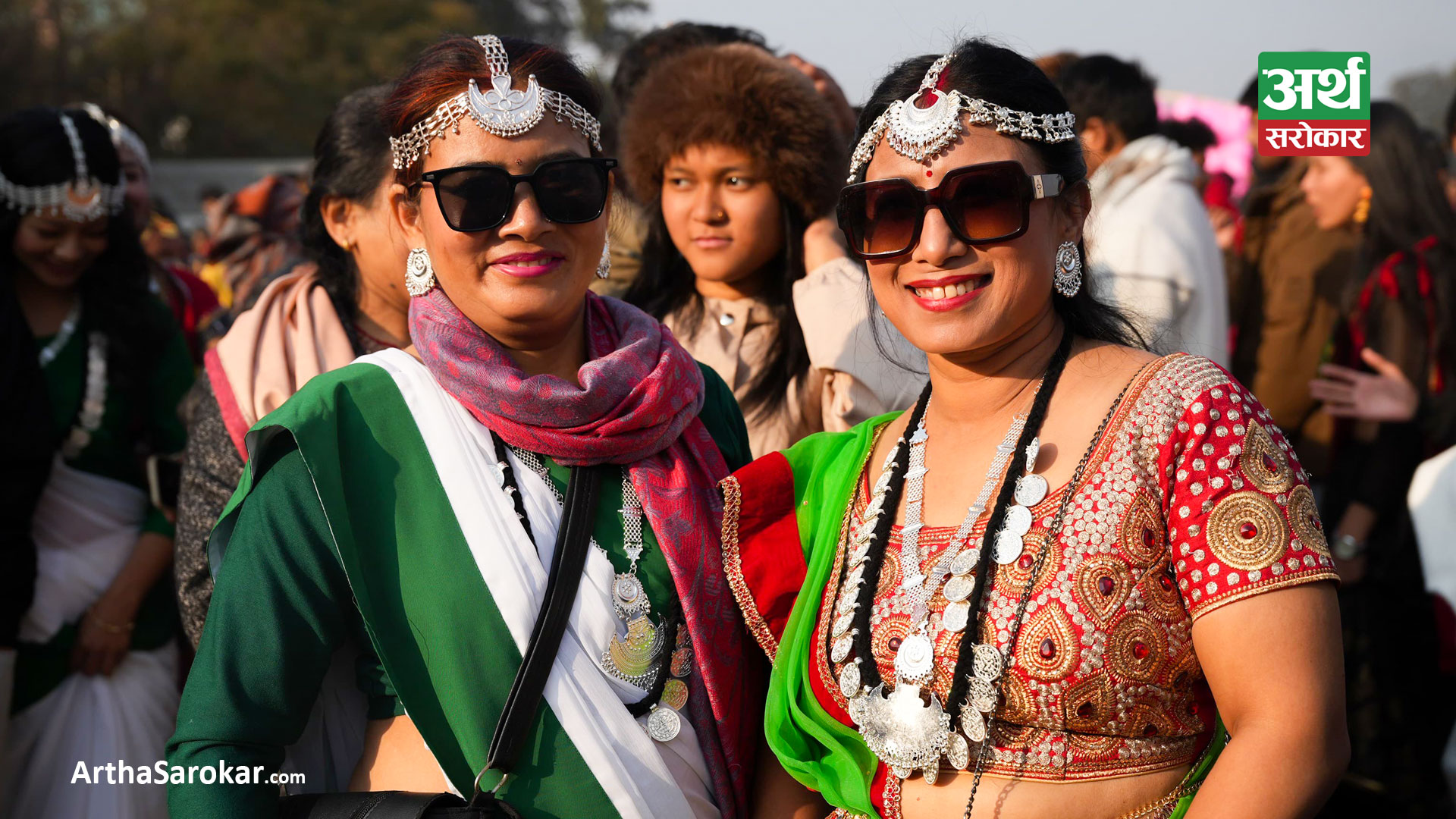 काठमाडौँमा माघीको रौनक (तस्विरहरू)